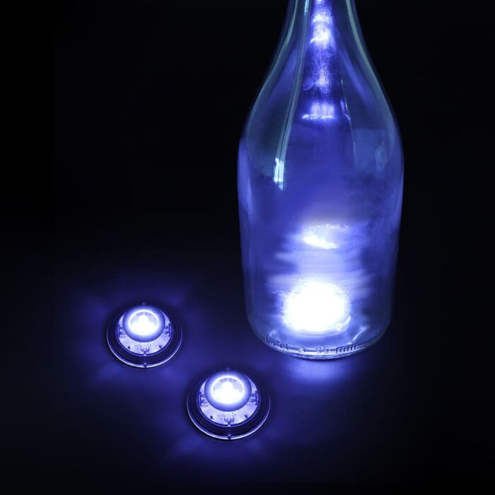 car led water drink coaster