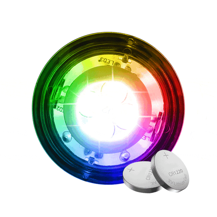 Color Changing LED Coaster Lights