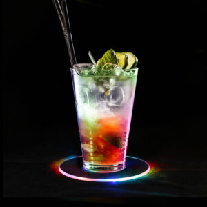 Transparent Light Up Coasters