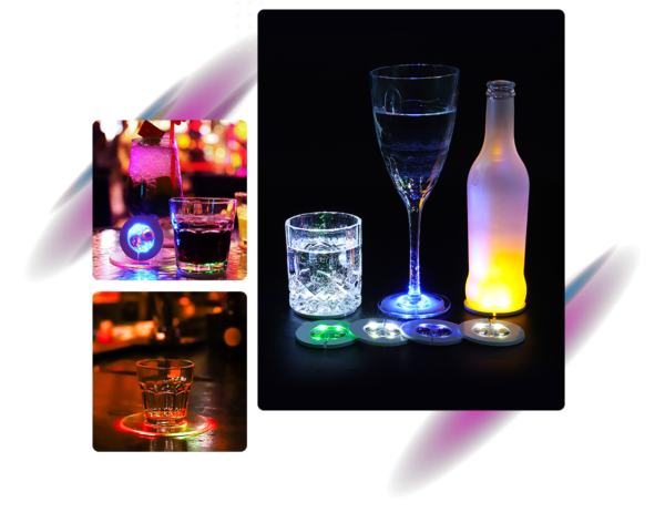 LED Untersetzer Dekoration