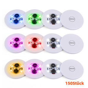 EVA LED Untersetzer (150 Stück)