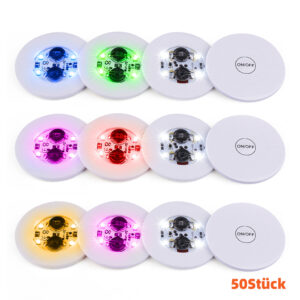 EVA LED Untersetzer (50 Stück)